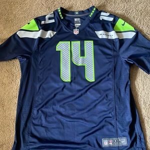 Men's Seattle Seahawks DK Metcalf Nike College Navy Game Jersey - XXL